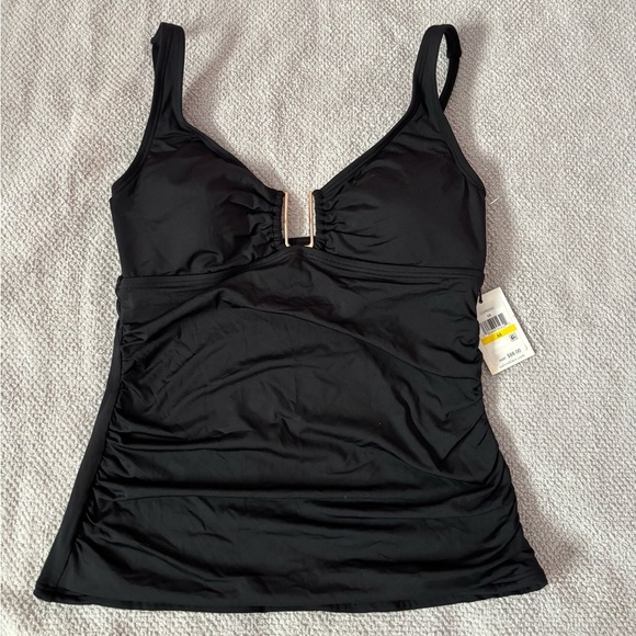 Calvin Klein Black Bikini Swim Top Size Medium NWT | Calvin Klein Bikini Top - - Picture 1 of 8